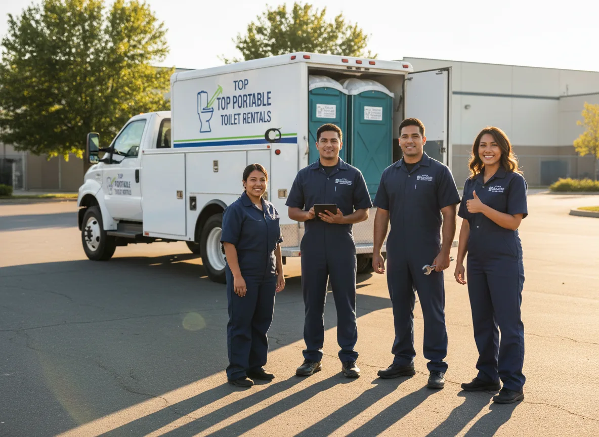 Short Term Porta Potty Rental company in Farmersville, IL